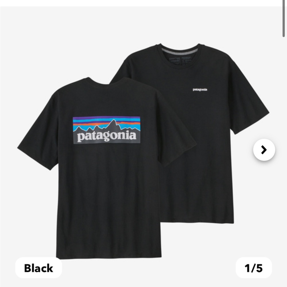 NWOT Patagonia Men's P-6 Logo Responsibili-Tee®